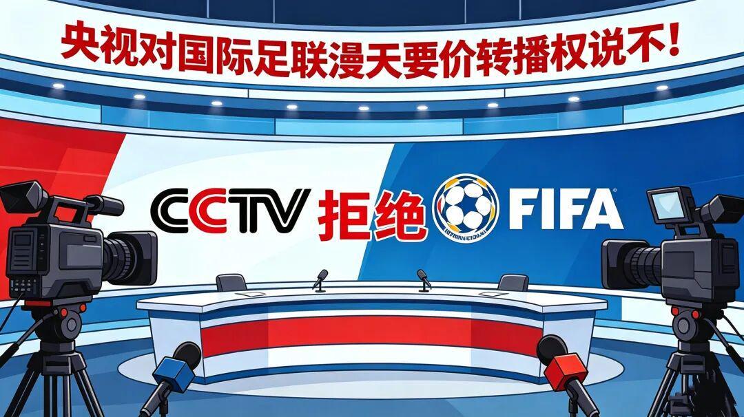 17倍差价21亿天价，央视拒当冤大头，国际足联的傲慢撞上中国底线